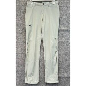 OUTDOOR RESEARCH Ferrosi Trail  Hiking Pants Women Sz 2 Gray Stretch Lightweight